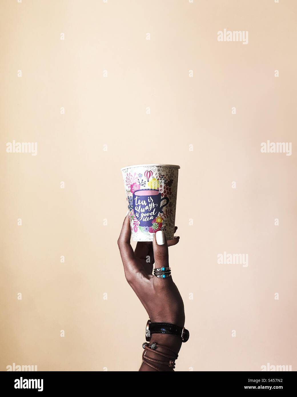 Il tè è sempre una buona idea Foto Stock