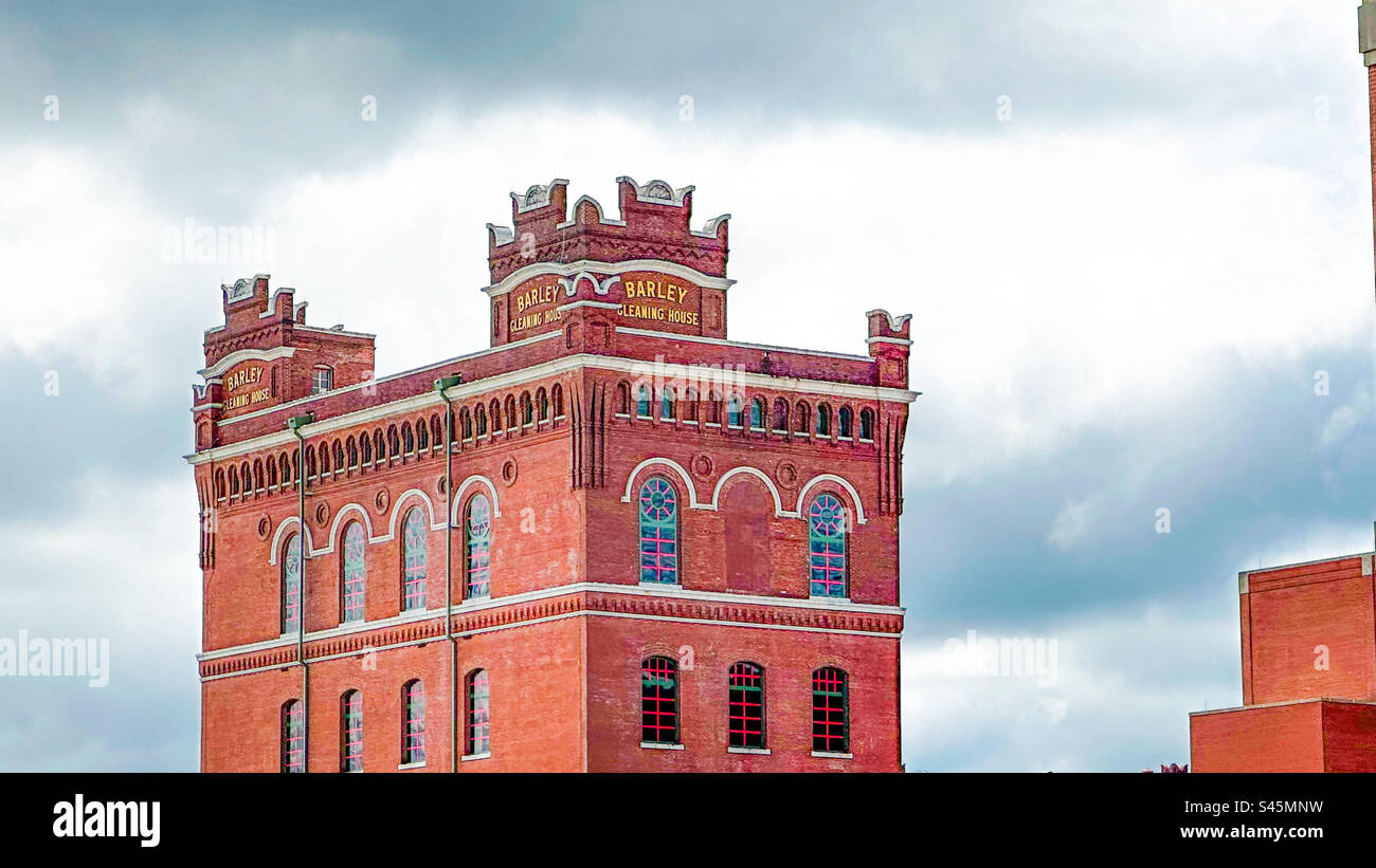 Anheuser Busch Barley Cleaning House Foto Stock