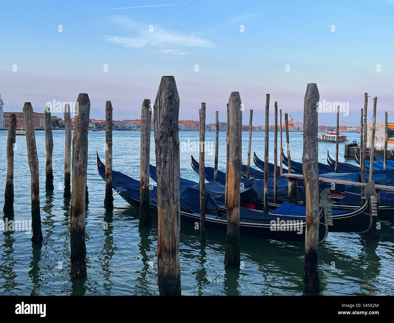 Venezia Alba Foto Stock