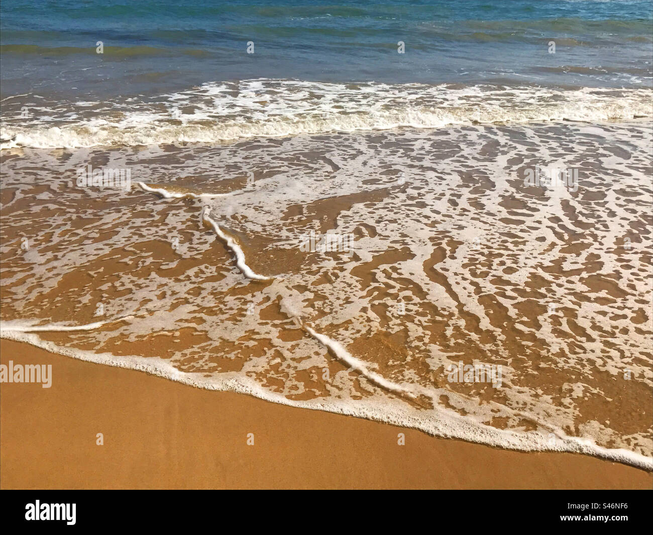 Riva del mare. - Immagine stock catturata con smartphone