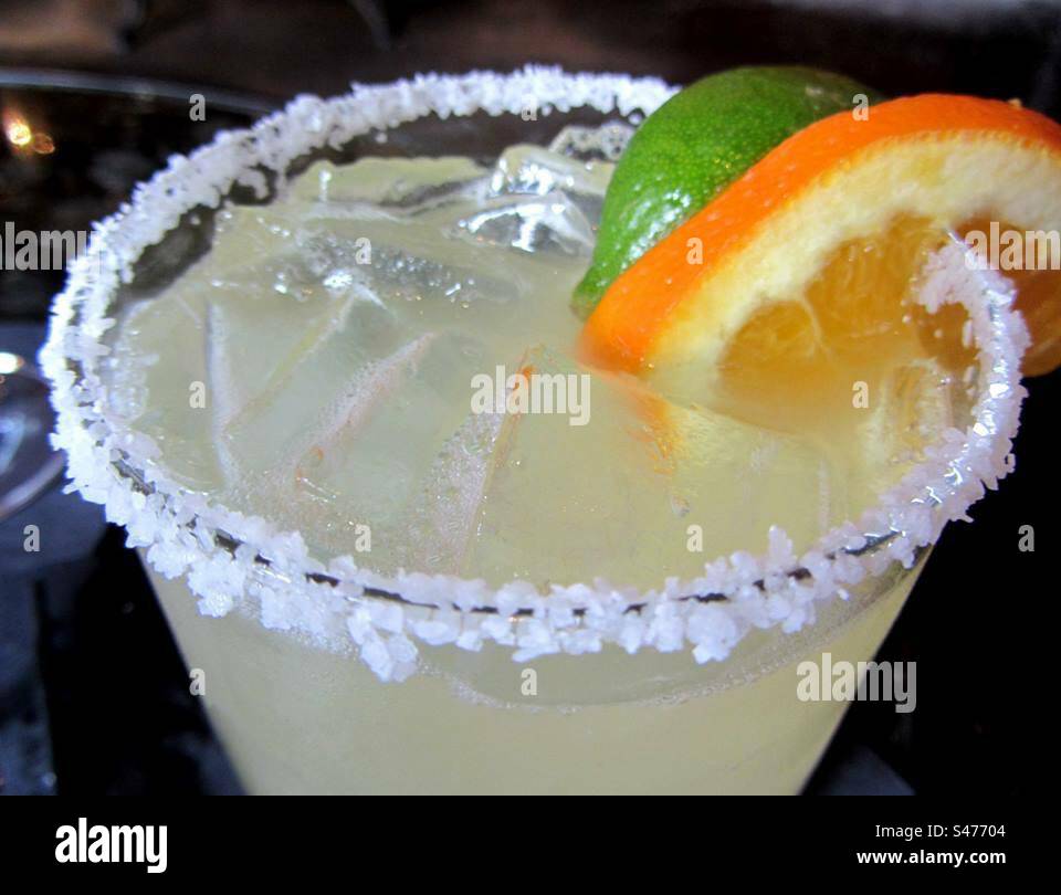 Cocktail Margarita Foto Stock