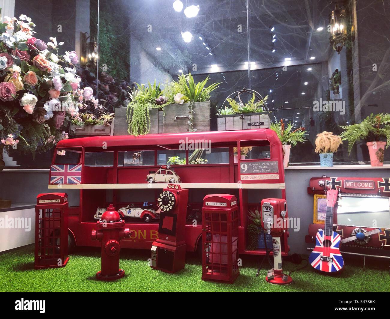 Design degli interni Little England Foto Stock