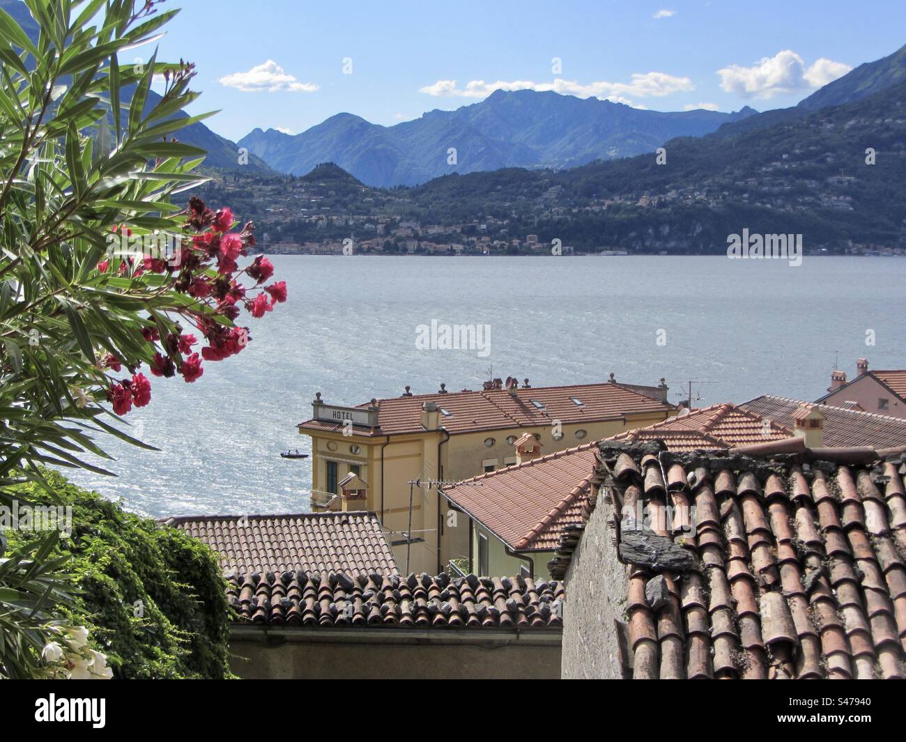 Il lago di Como, Italia Foto Stock