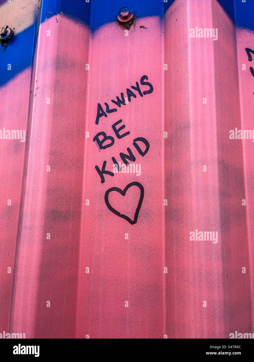 Parete di pace, Belfast Foto Stock