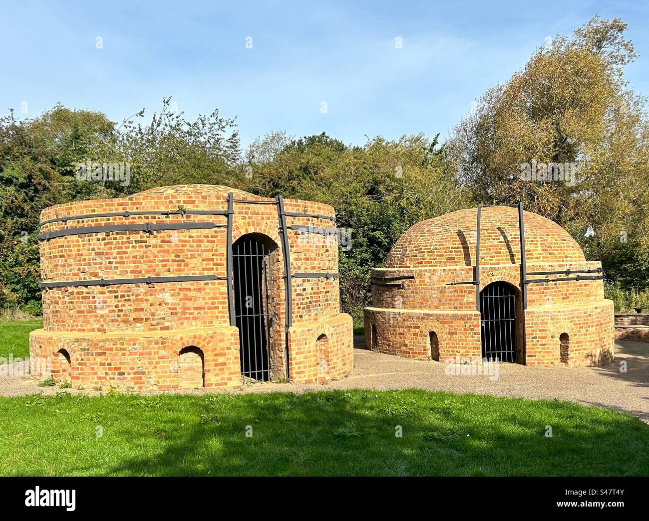 Brick Kilns a Great Linford, Milton Keynes Foto Stock