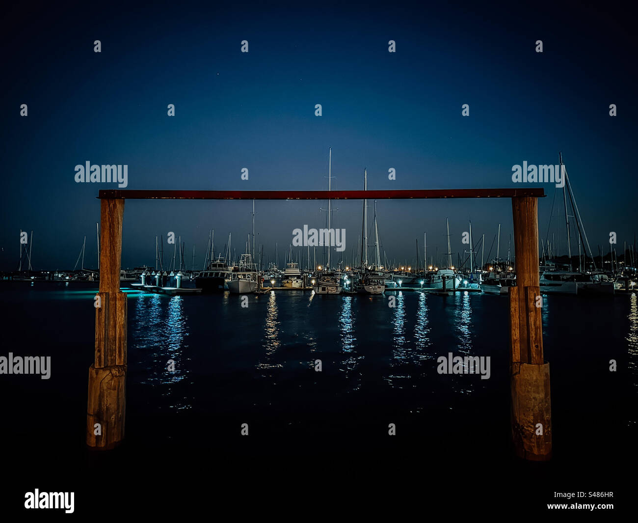 Manly Harbour Foto Stock