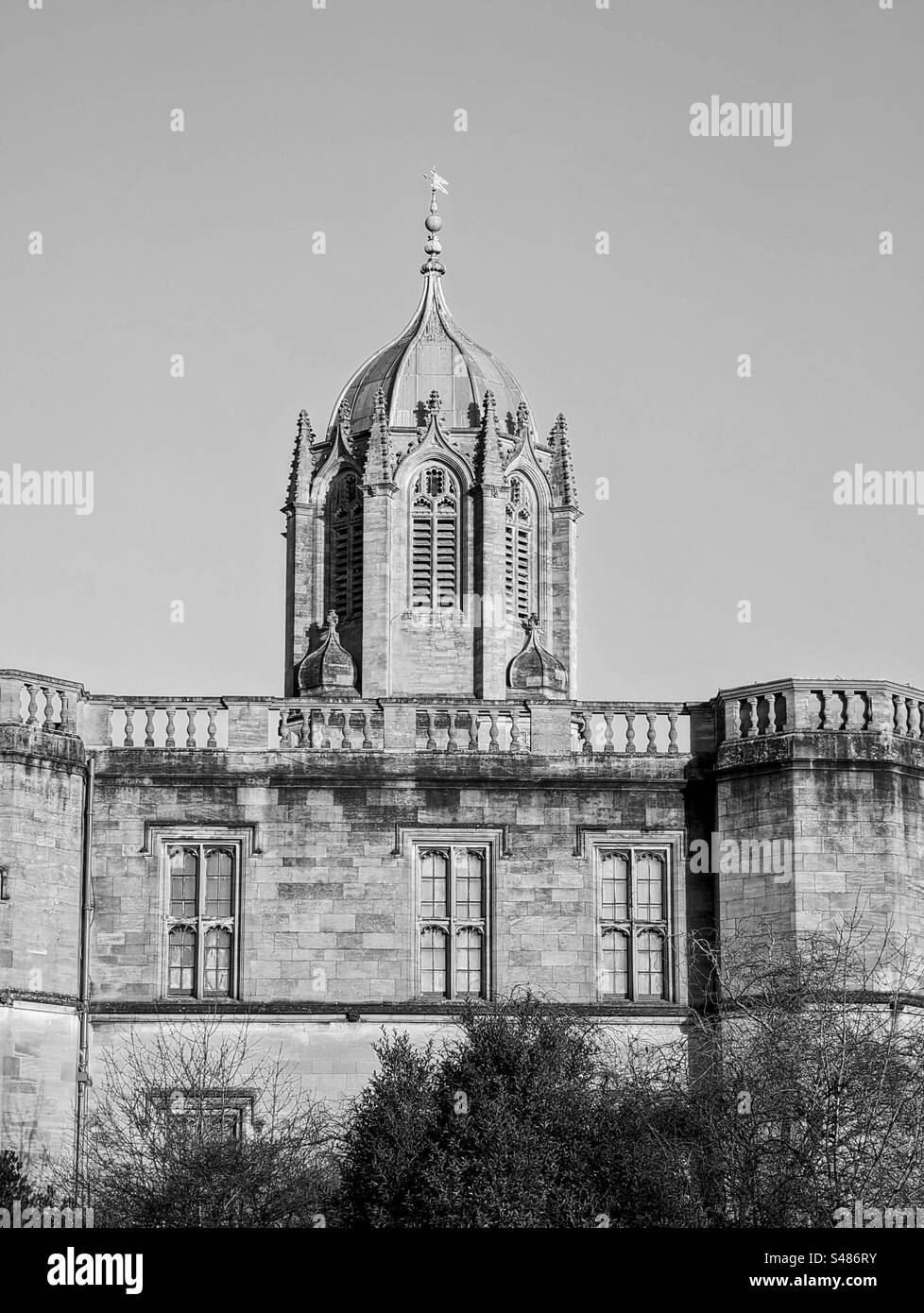 La Tom Tower, il Christ Church College, Oxford UK Foto Stock