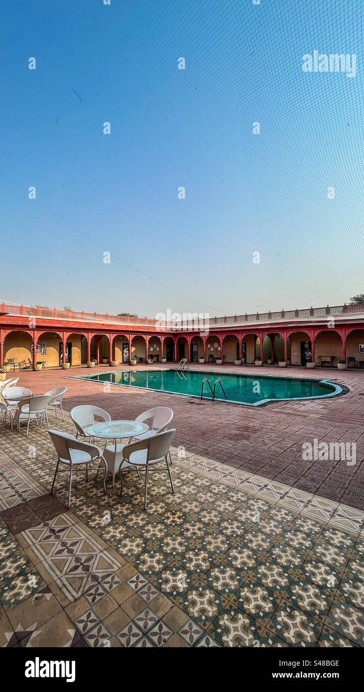 Architettura del Rajasthan Foto Stock