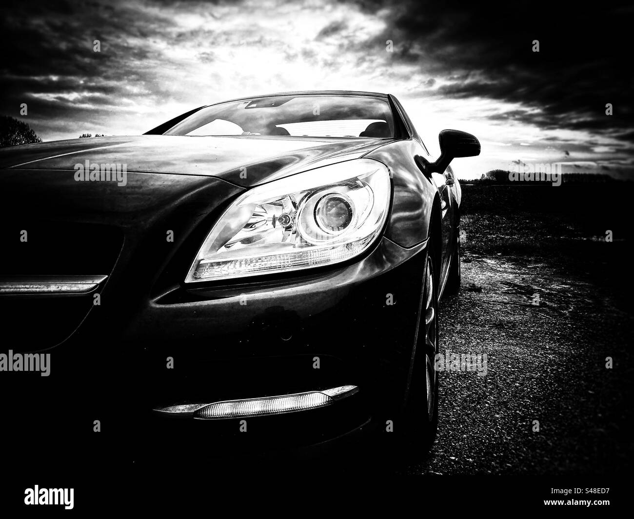 Mercedes SLK Foto Stock