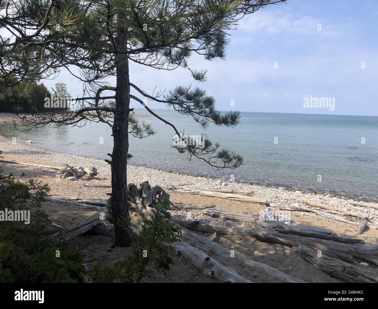 Lago Huron, Ontario, Canada Foto Stock