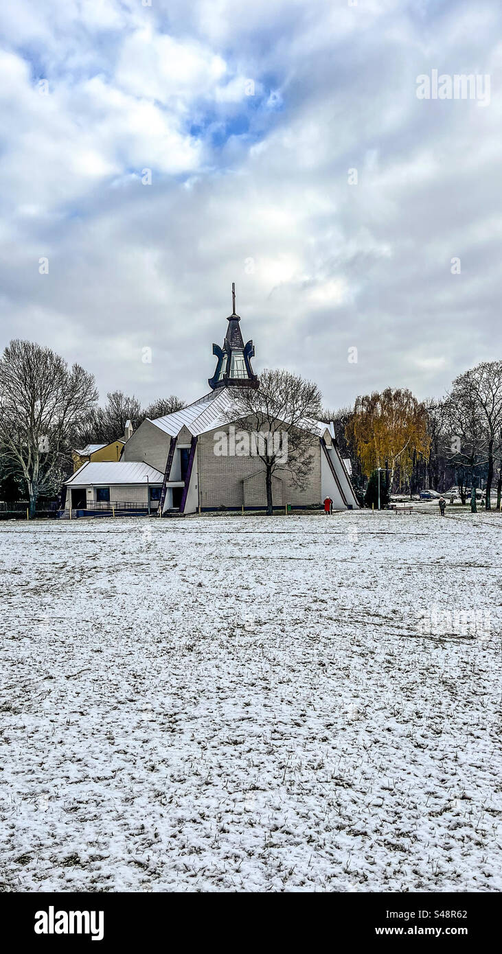 chiesa in Polonia Foto Stock