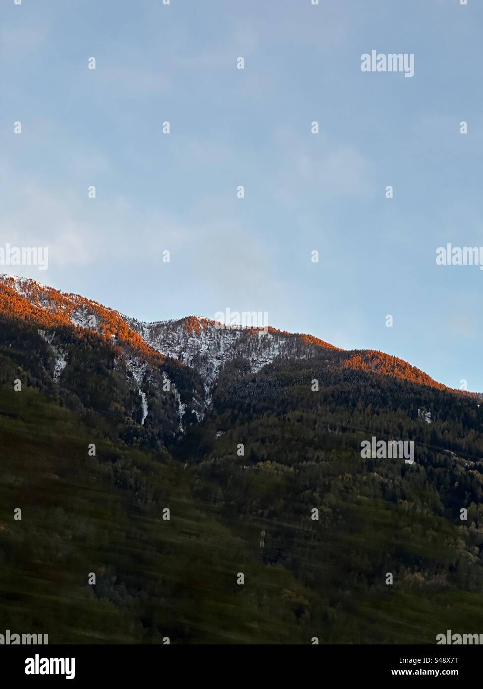 Montagna Rossa - Immagine stock catturata con smartphone