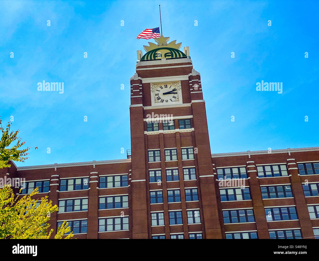 Sede di Starbucks a Seattle, Washington Foto Stock