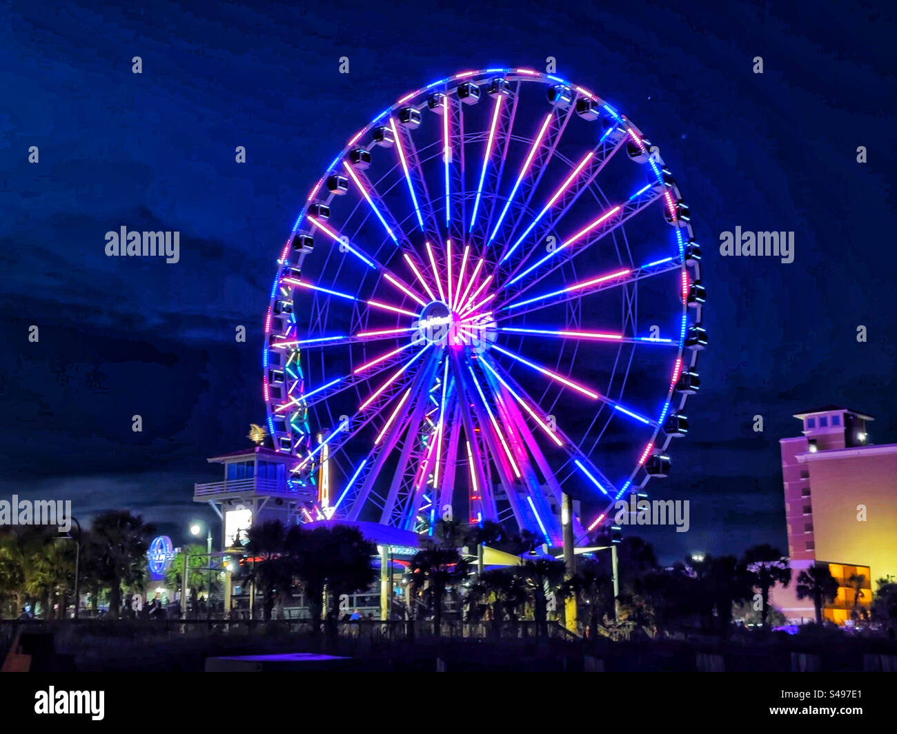 Myrtle Beach SkyWheel Foto Stock