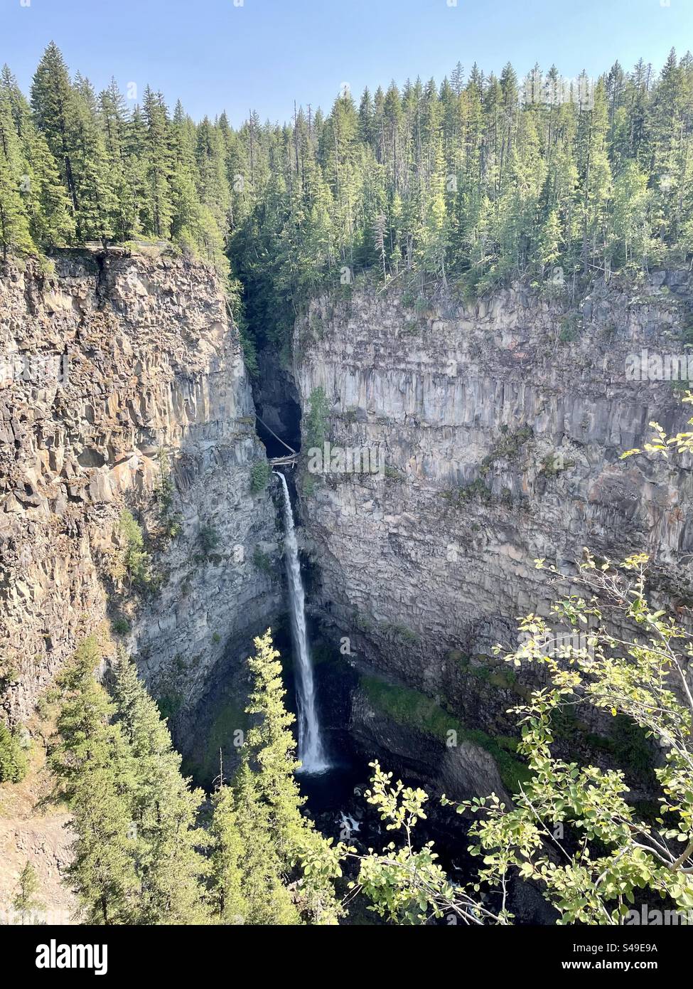 Wasserfall in Kanada Foto Stock