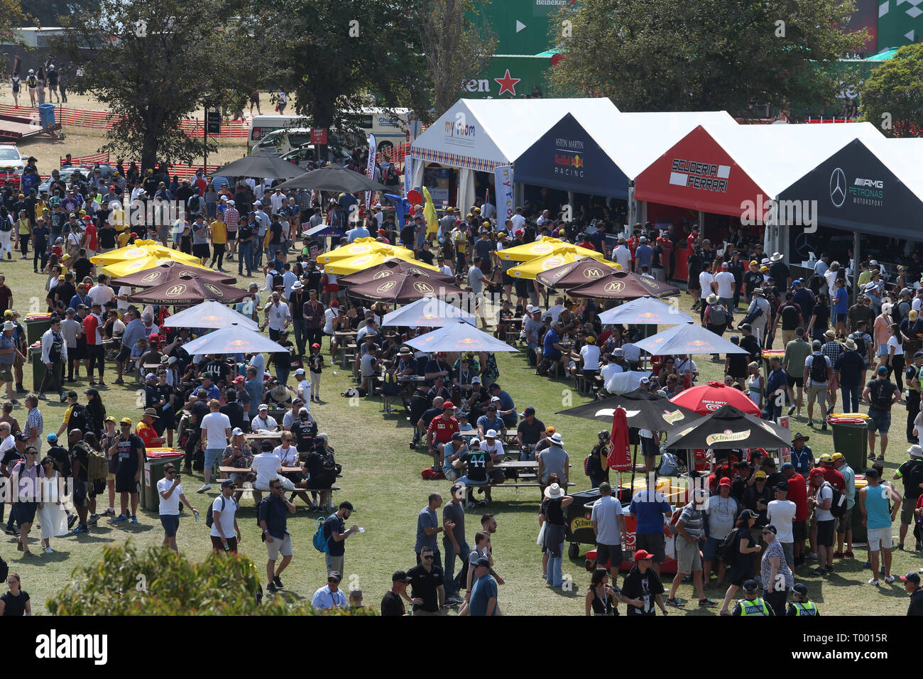Melbourne, Australia. 16 Mar, 2019. © Foto4/LaPresse 16/03/2019 Melbourne, Australia Sport Gran premio di Formula Uno Australia 2019 nel pic: atmosfera Credito: LaPresse/Alamy Live News Foto Stock