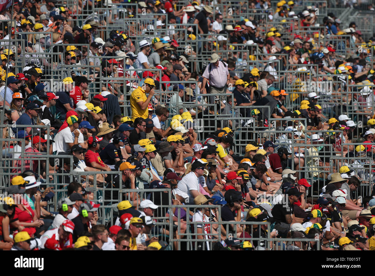 Melbourne, Australia. 16 Mar, 2019. © Foto4/LaPresse 16/03/2019 Melbourne, Australia Sport Gran premio di Formula Uno Australia 2019 nel pic: atmosfera Credito: LaPresse/Alamy Live News Foto Stock