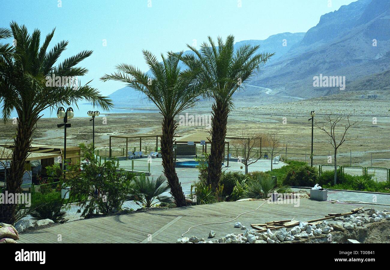 Mar Morto, Israele 1998 Foto Stock