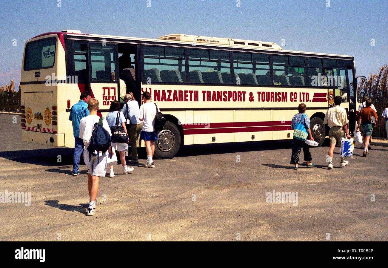 Mar Morto, Israele 1998 Foto Stock