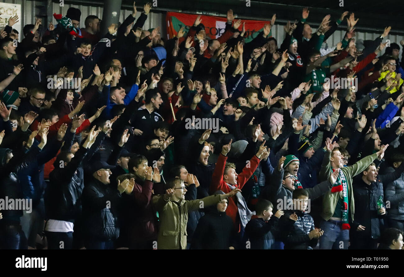 Marzo 15th, 2019, Cork, Ireland - League of Ireland Premier Division match tra Cork City FC vs Bohemian FC. Foto Stock