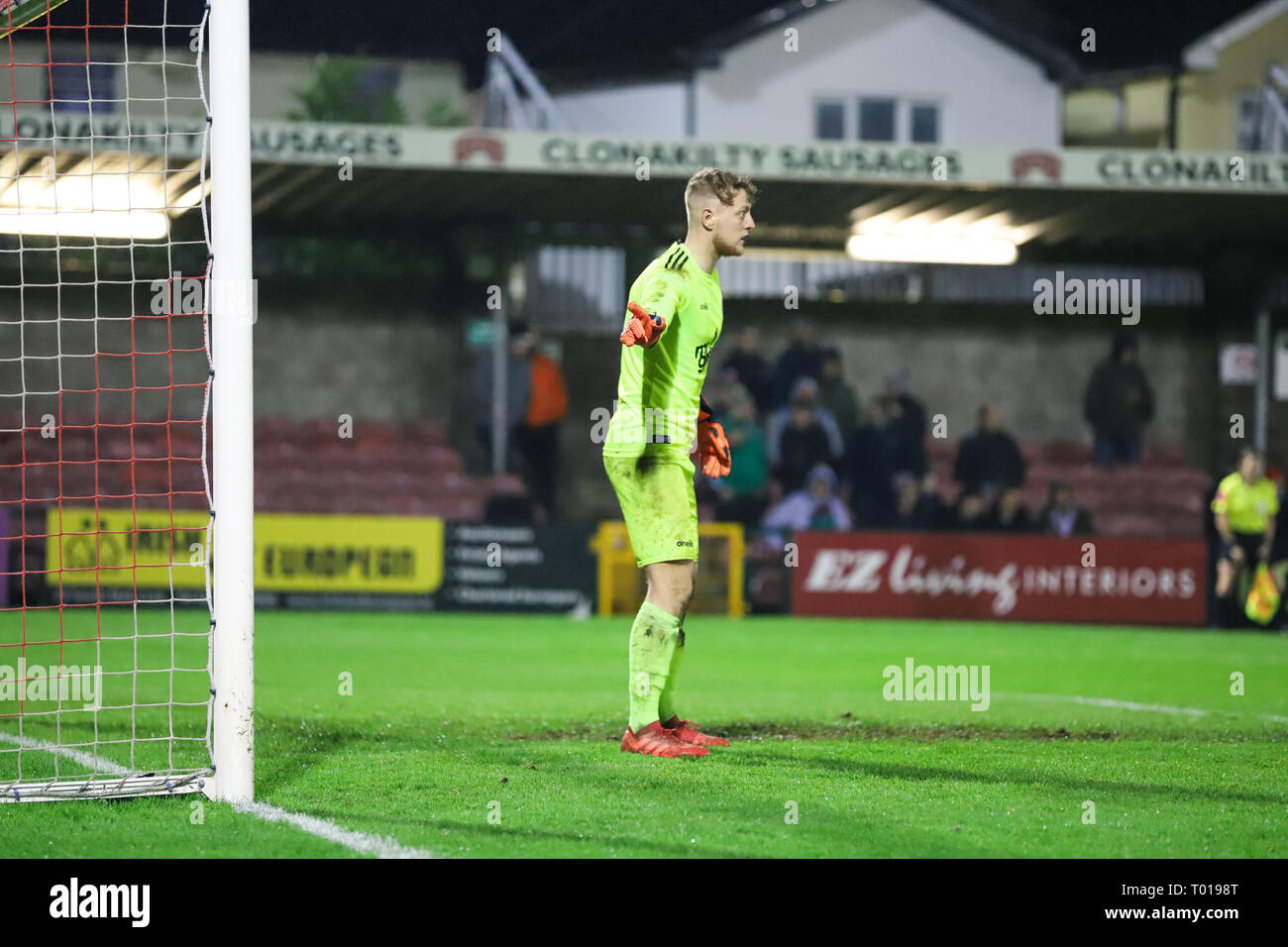 Marzo 15th, 2019, Cork, Irlanda - James Talbot a League of Ireland Premier Division corrispondono a Cork City FC vs Bohemian FC. Foto Stock