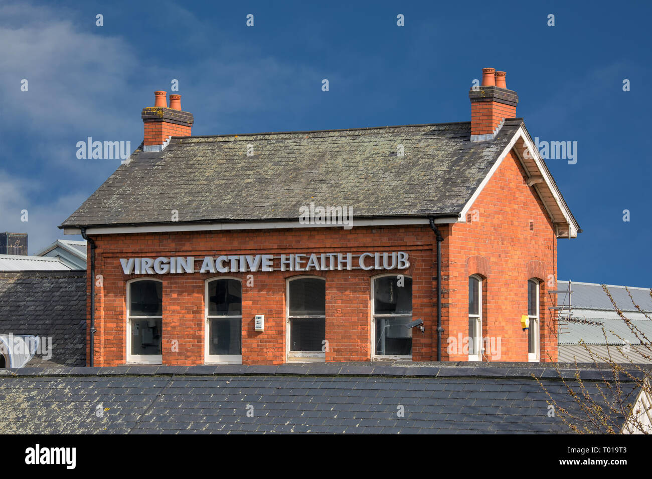 Esterno di un Virgin Active Health Club in Nottingham Foto Stock