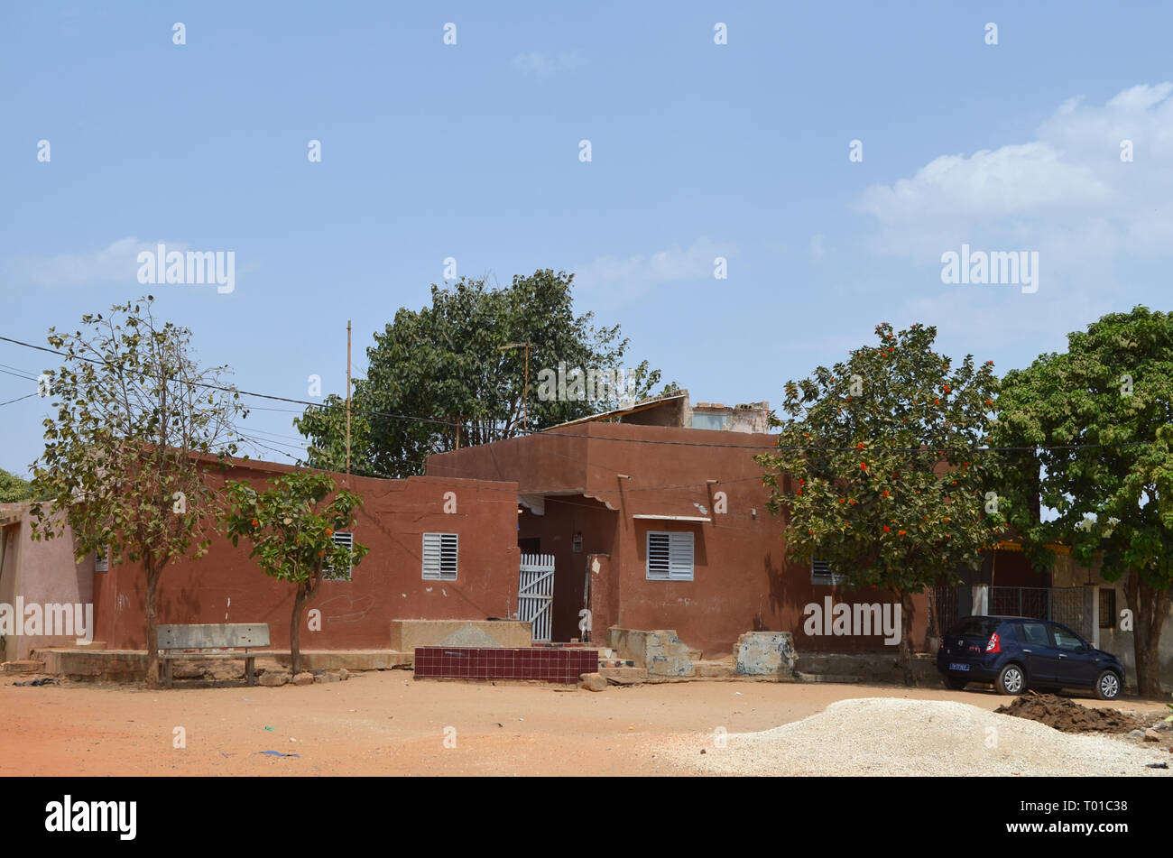 Ngaparou, una piccola comunità costiera della Petite Cote del Senegal Foto Stock