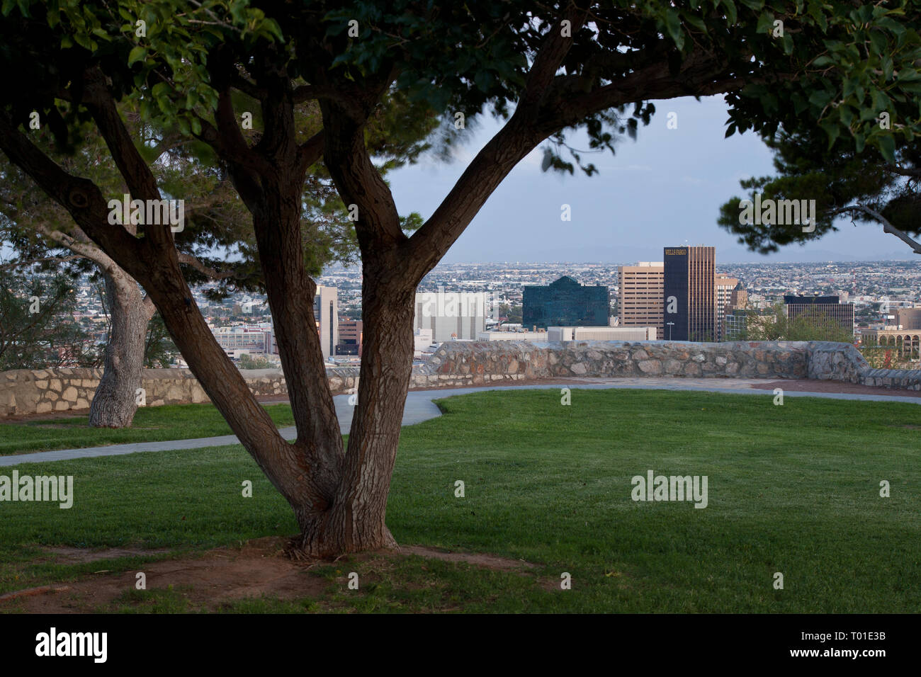 El Paso, El Paso County, Texas, Stati Uniti d'America Foto Stock