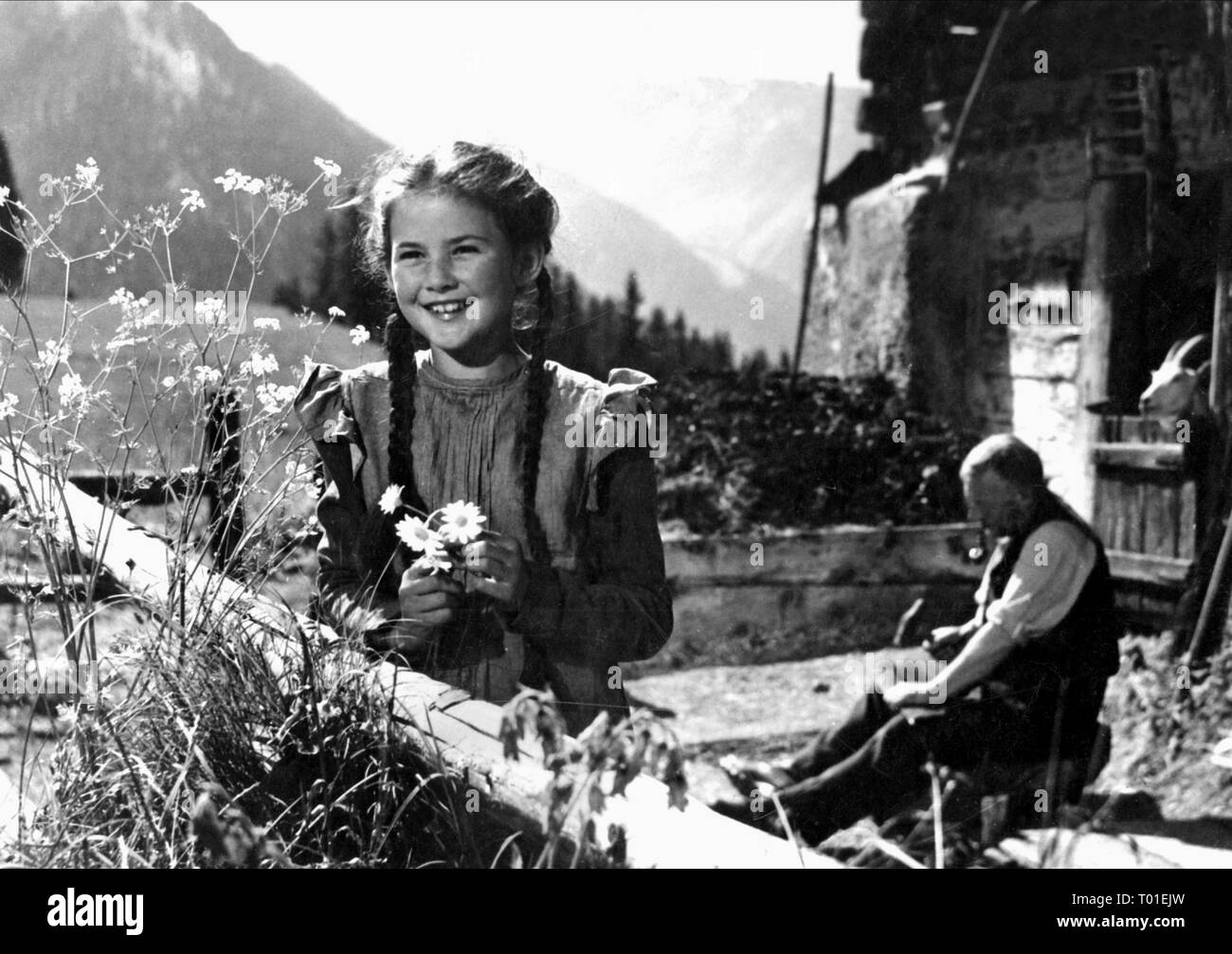 ELSBETH SIGMUND, HEINRICH GRETLER, Heidi, 1952 Foto Stock