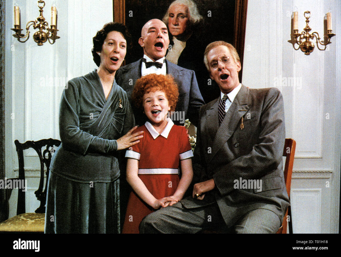 ANNIE, ANN REINKING, AILEEN QUINN, ALBERT FINNEY , EDWARD HERRMANN, 1982 Foto Stock