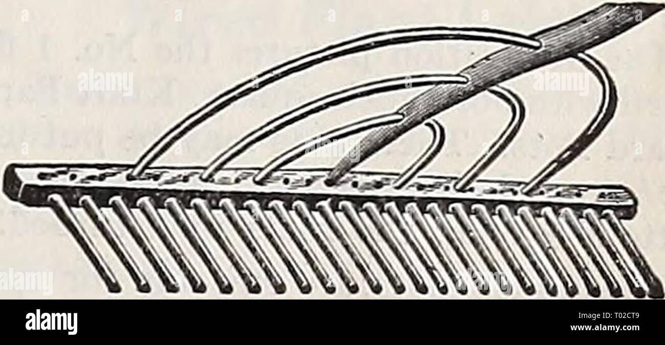 Dreer giardino del libro per 1940 . dreersgardenbook1940henr Anno: 1940 Acqua di zavorra rullo acqua di zavorra. Molto facile esecuzione di rullo. I bordi arrotondati prevenire strappi ing della zolla. La particolarità di questo rullo è che esso può essere regolato a pesi variabili con l'acqua. No. 601. Diam. 14, larghezza 23 in., vuota 60 libbre; aied, 250 libbre, $13.00. No. 603. Diam., 23 in., larghezza 23 in., vuoto, 100 libbre; riempito, 440 libbre, $17.50. Prato rastrelli rastrello Ames Ames. Legno con 3 di rinforzo in acciaio archi. 24 denti $1.30. Foto Stock