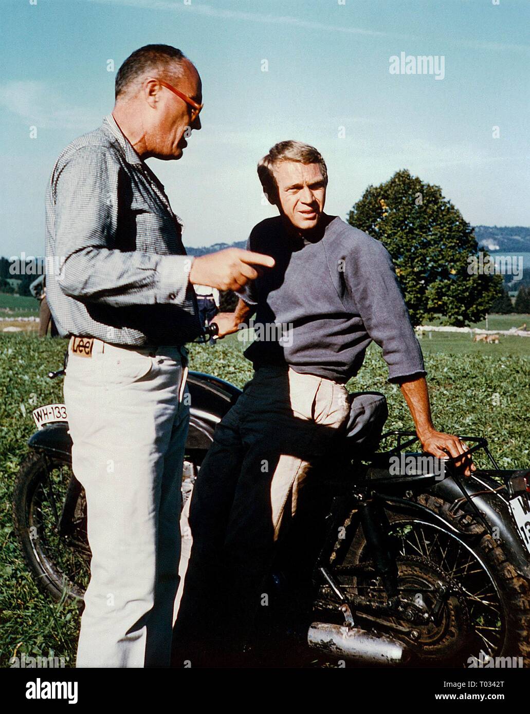 the-great-escape-steve-mcqueen-immagini-e-fotografie-stock-ad-alta
