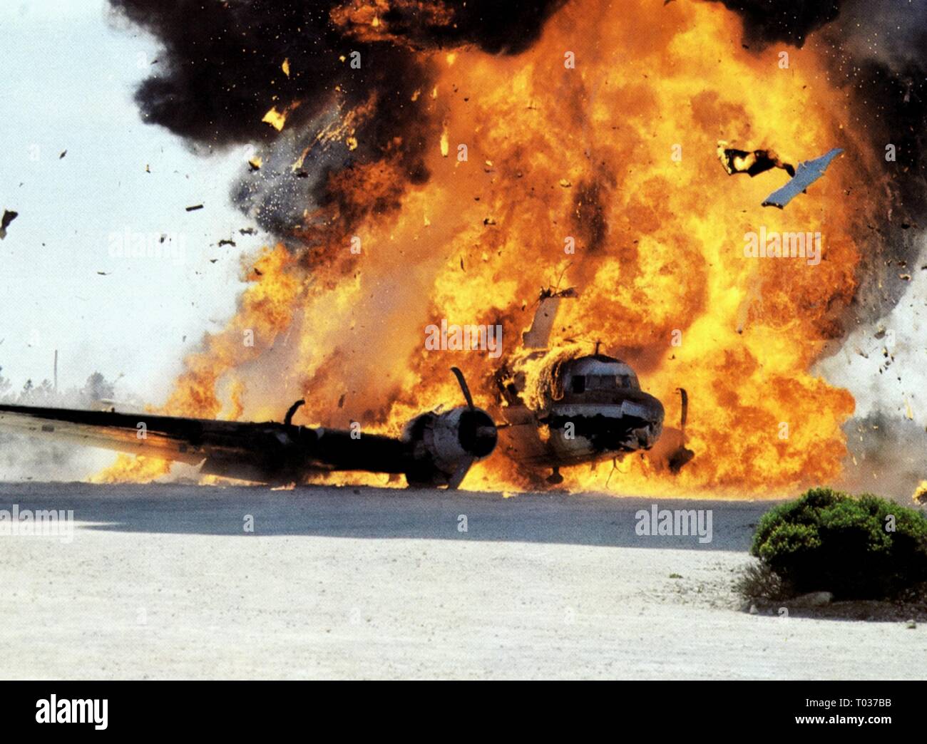 Un incidente aereo, l'isola, 1980 Foto Stock