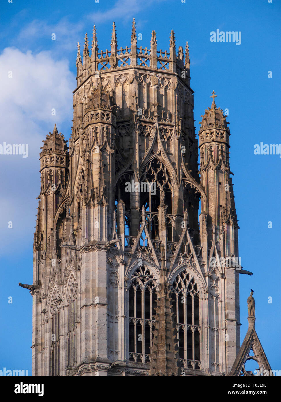 L'église abbatiale Saint-Ouen (Chiesa di St. Ouen), Rouen, Normandia, Francia Foto Stock