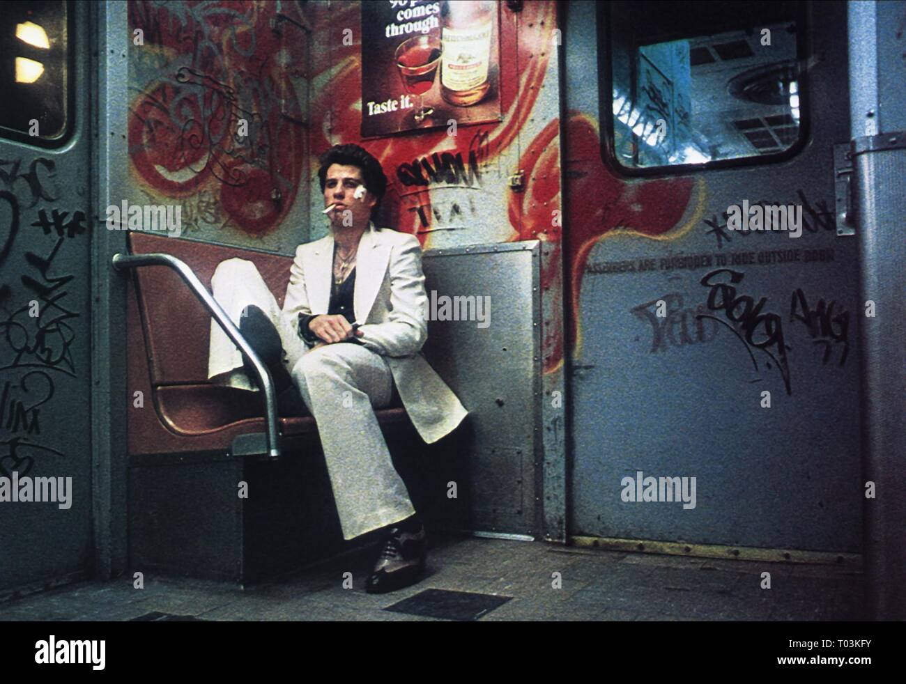 JOHN Travolta e la febbre del sabato sera, 1977 Foto Stock