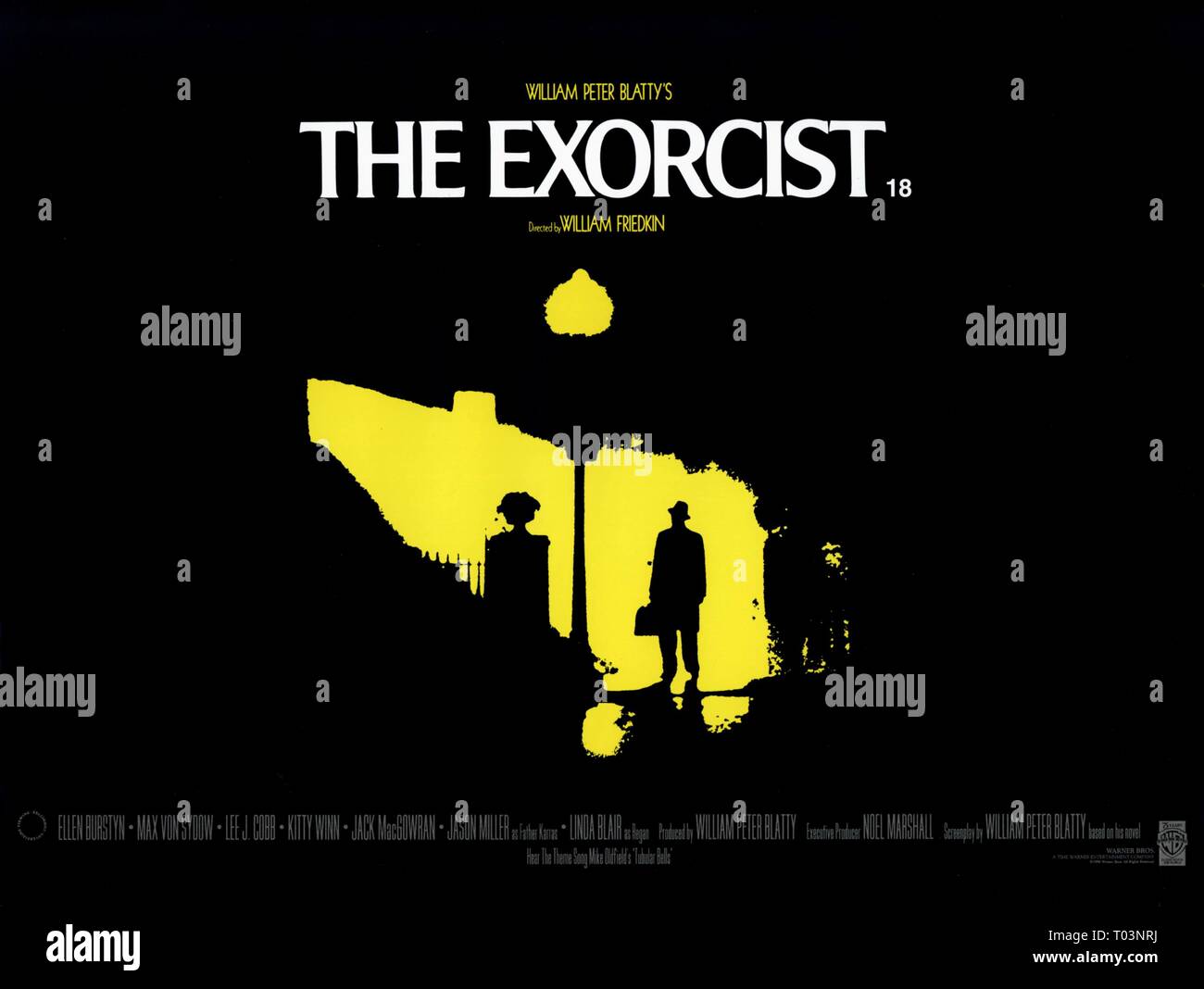 MAX VON SYDOW FILM POSTER, The Exorcist, 1973 Foto Stock