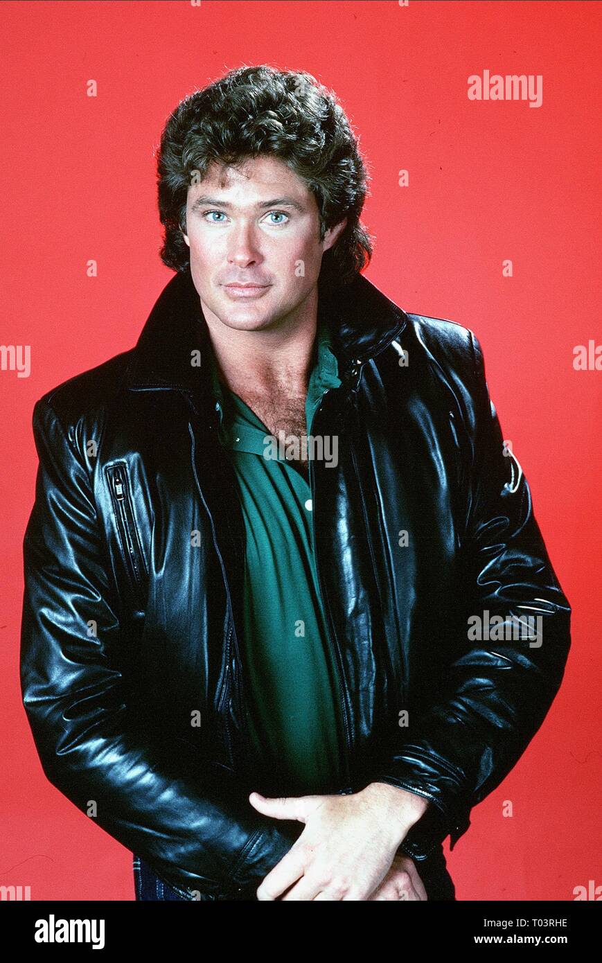 DAVID HASSELHOFF, KNIGHT RIDER, 1982 Foto Stock