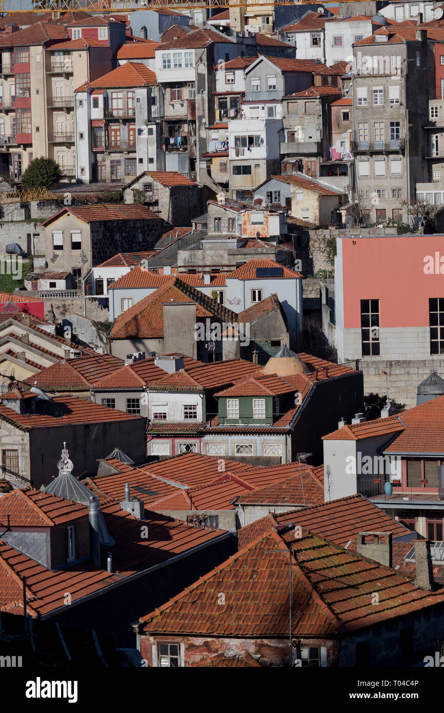 Architettura tradizionale a Porto (Portogallo). Foto Stock