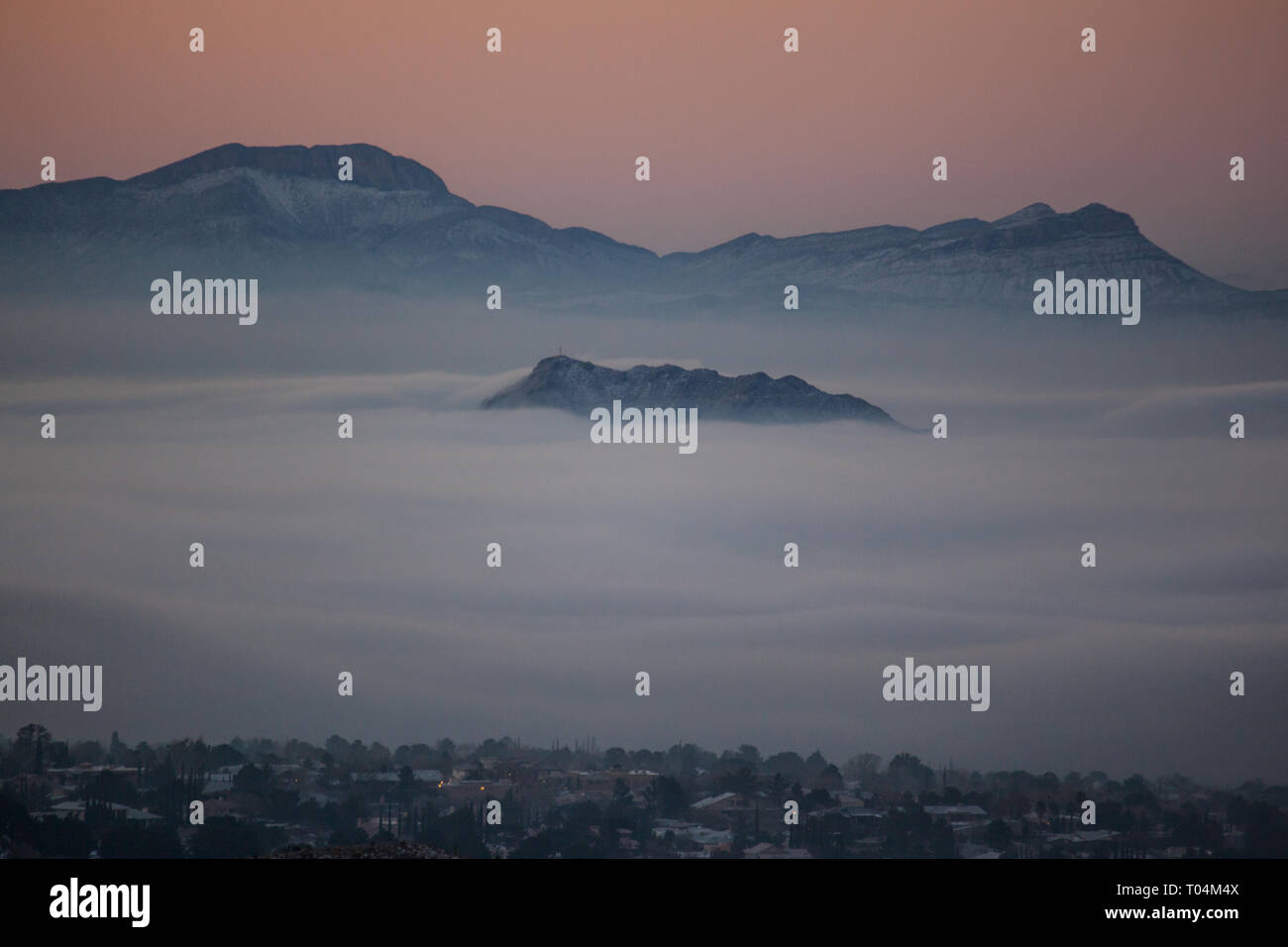 El Paso, El Paso County, Texas, Stati Uniti d'America Foto Stock