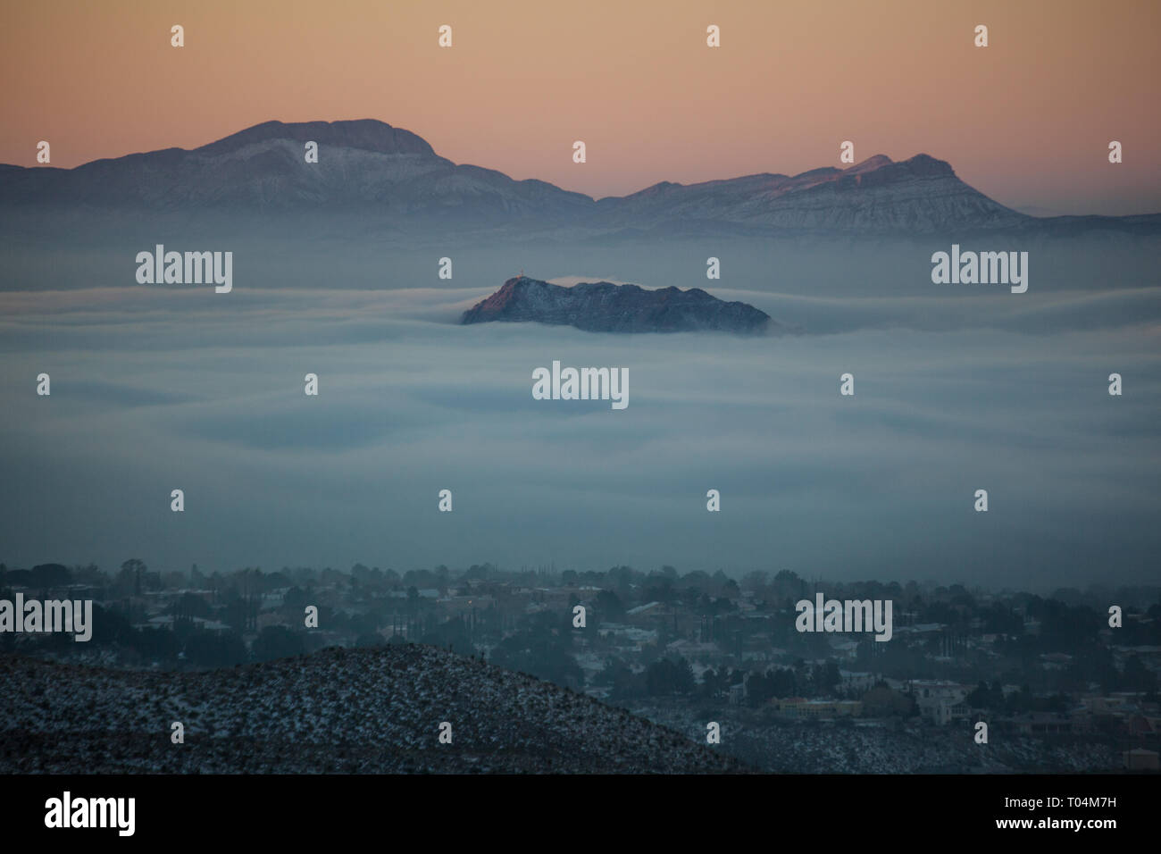 El Paso, El Paso County, Texas, Stati Uniti d'America Foto Stock