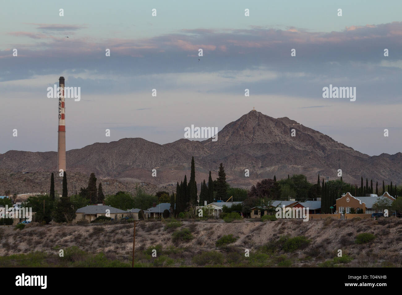 El Paso, El Paso County, Texas, Stati Uniti d'America Foto Stock