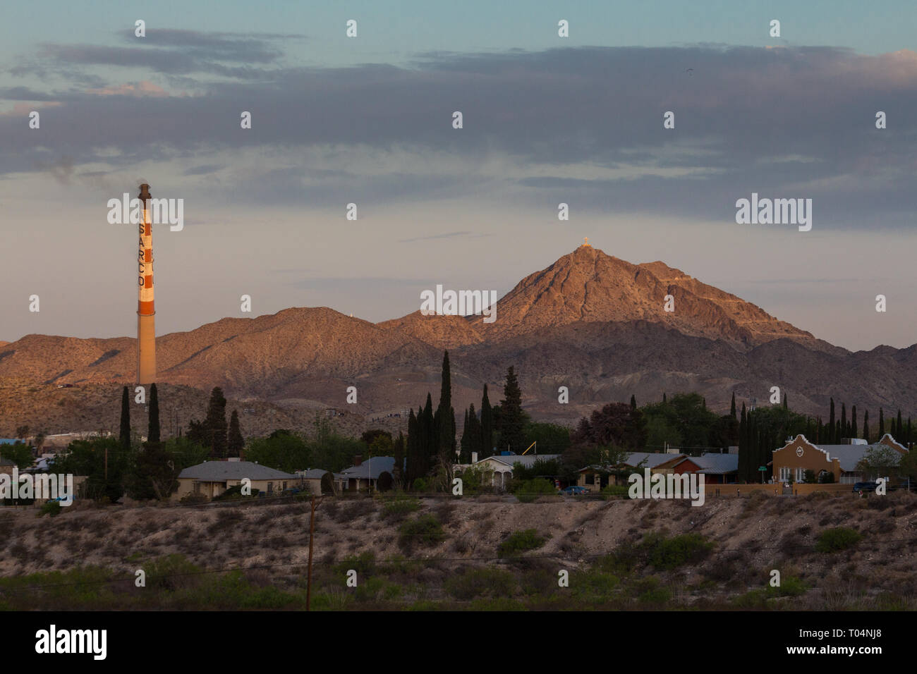 El Paso, El Paso County, Texas, Stati Uniti d'America Foto Stock