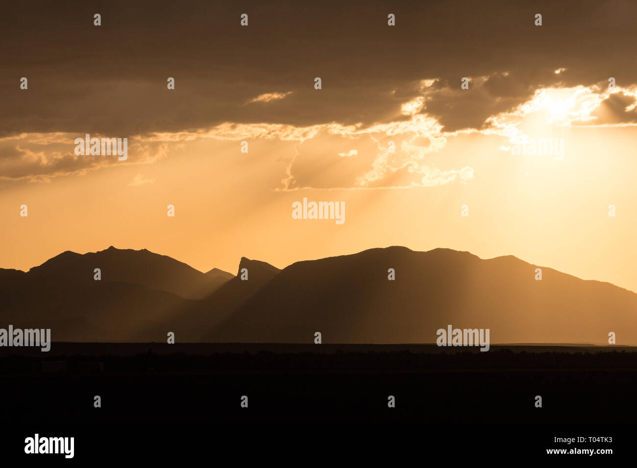 Fort Hancock, Hudspeth County, Texas, Stati Uniti d'America Foto Stock