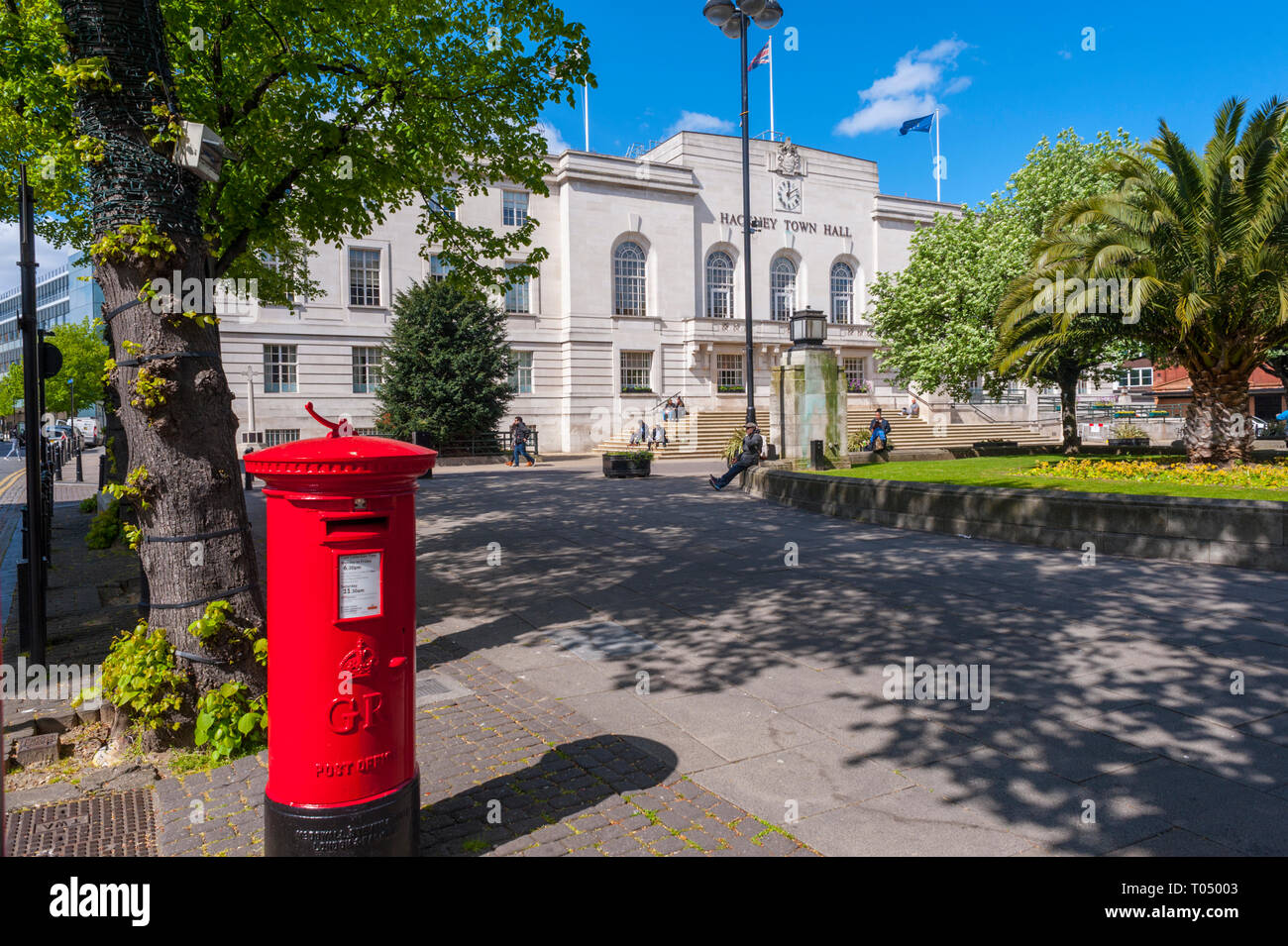Hackney Municipio Hackney Londra. Foto Stock