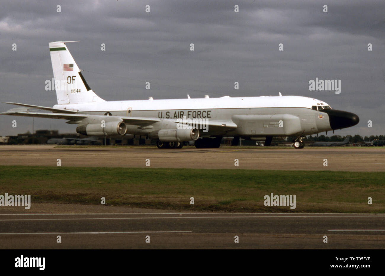 Il USAF United States Air Force Boeing RC-135V Foto Stock