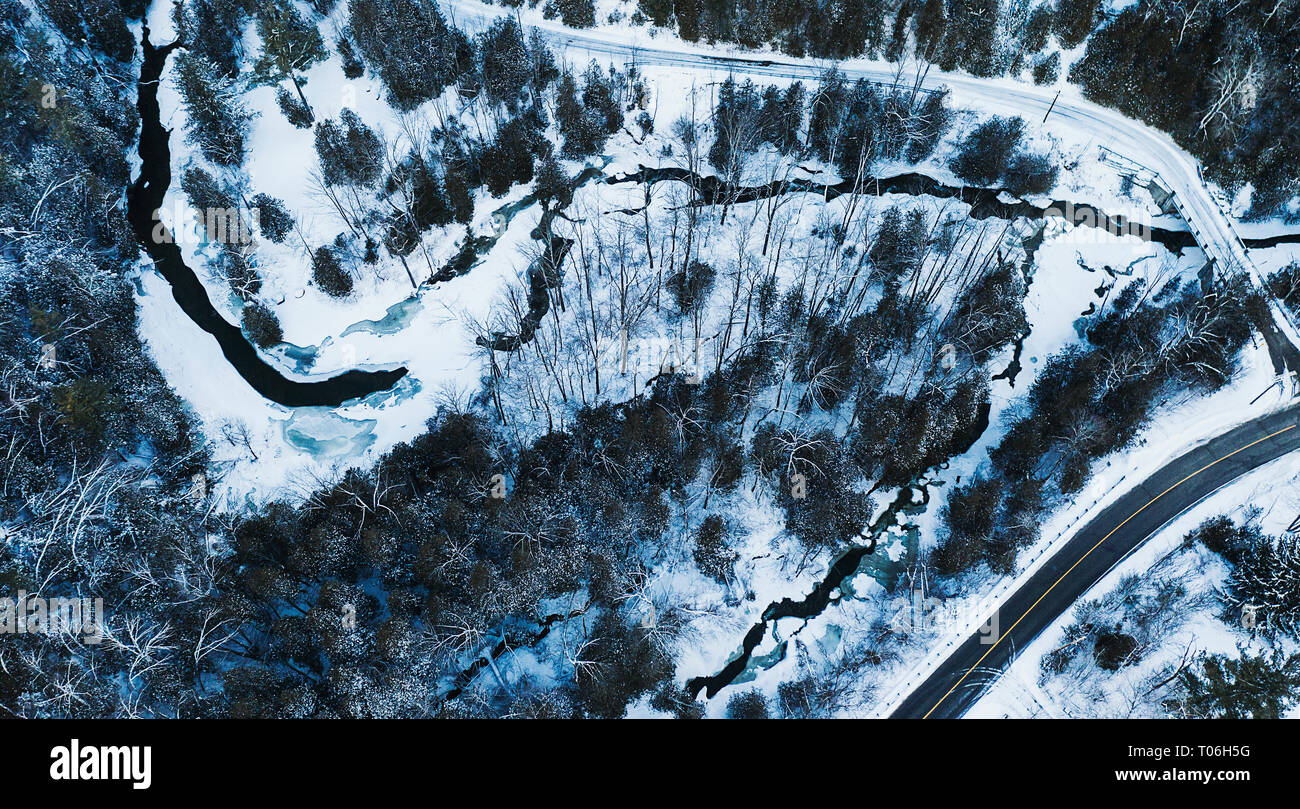 Quelle strade di campagna Foto Stock