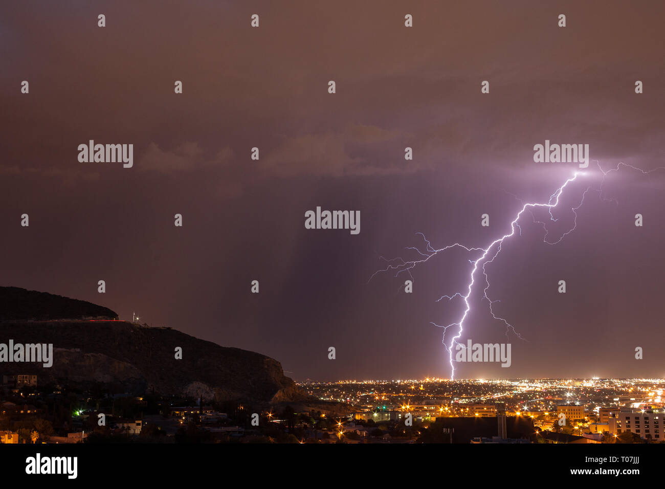 El Paso, El Paso County, Texas, Stati Uniti d'America Foto Stock