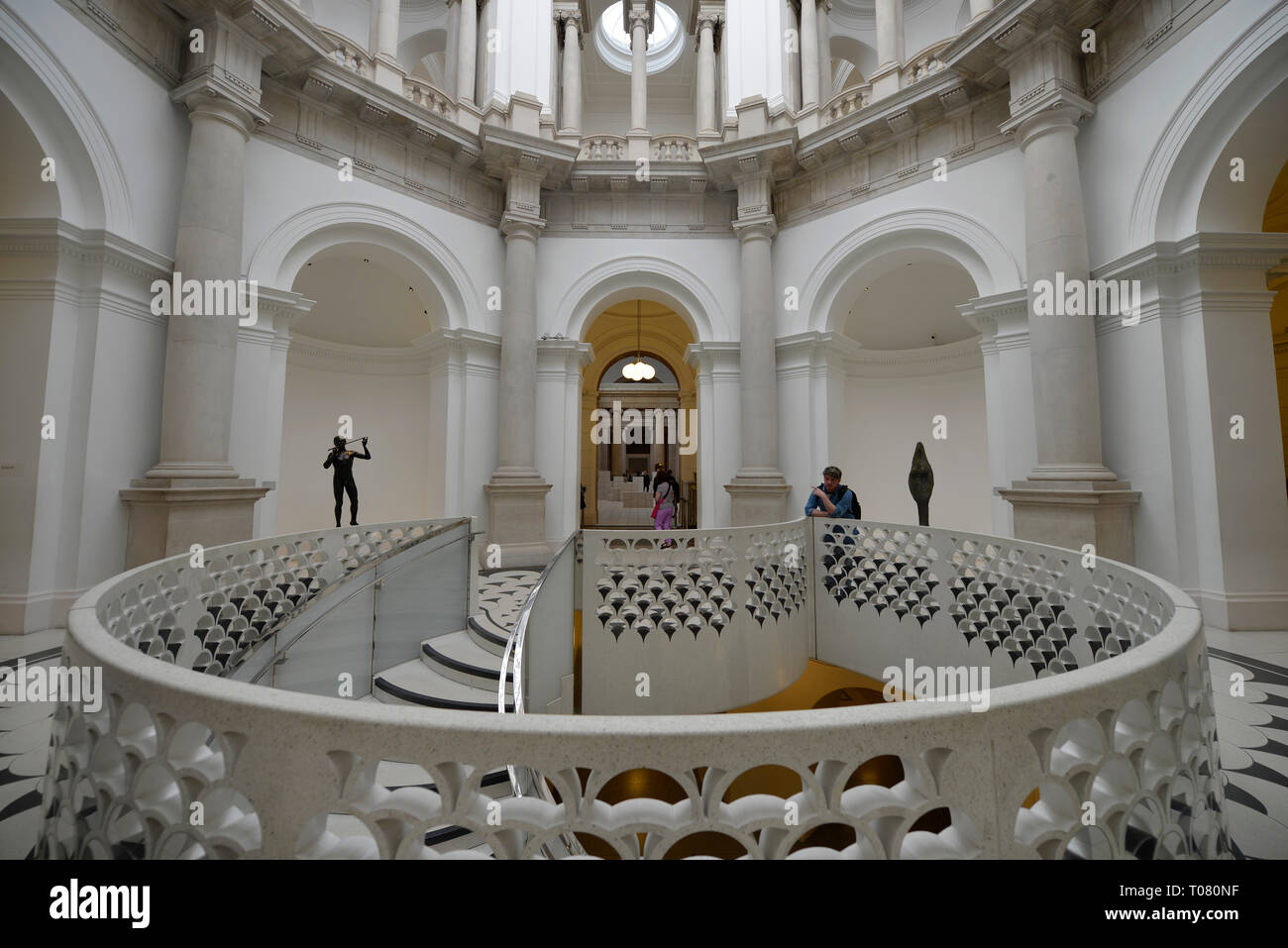 Foyer, Tate Britain Millbank, Westminster, Londra, Inghilterra, Grossbritannien Foto Stock