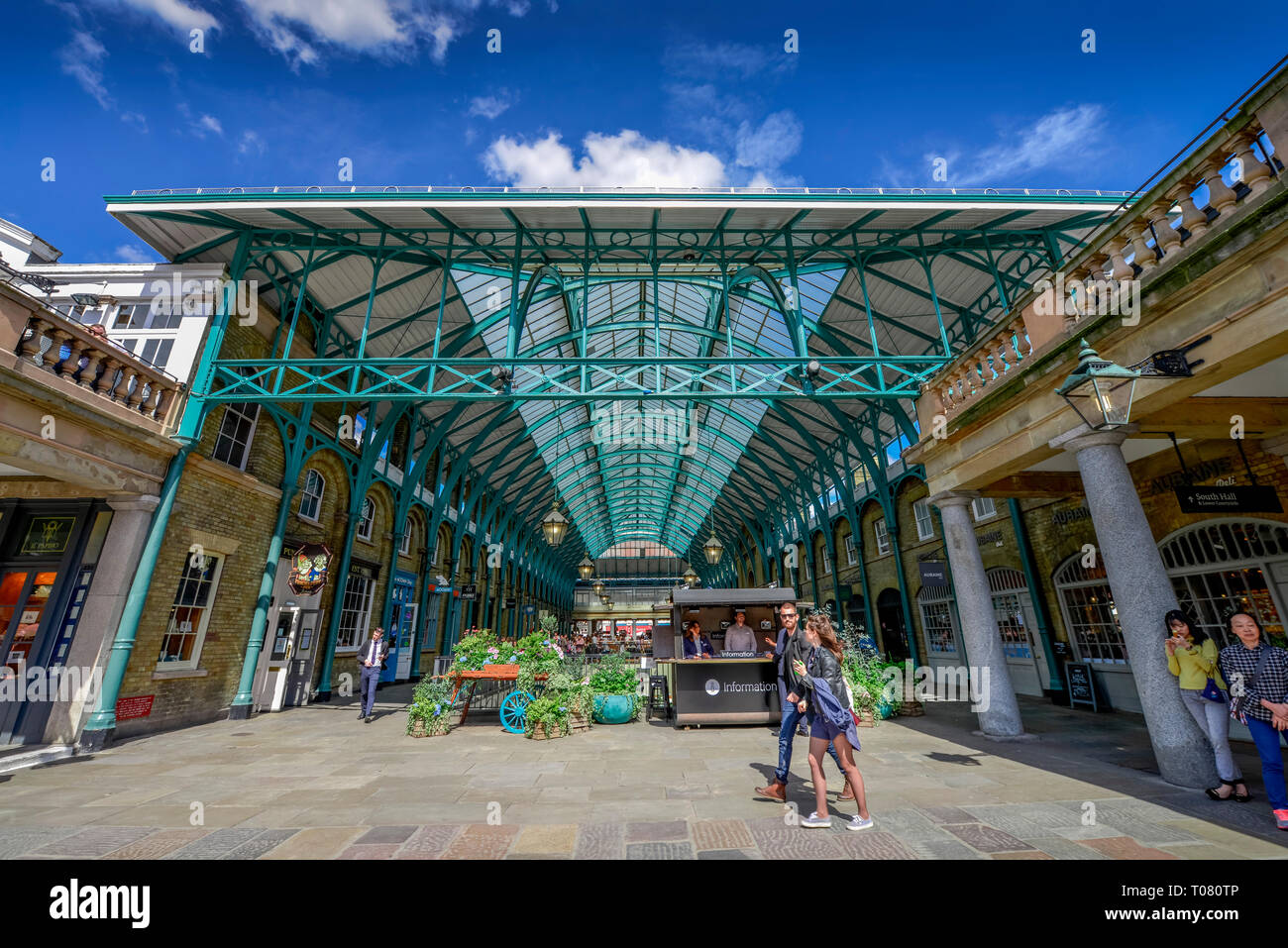 Sala mercato di Covent Garden di Londra, Inghilterra, Grossbritannien Foto Stock