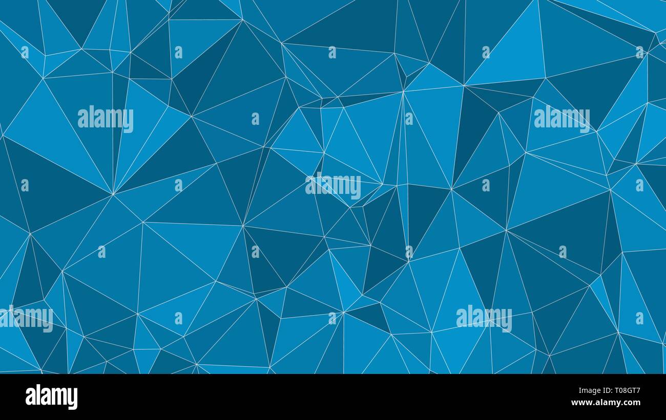Triangoli e linee connessioni astratto Illustrazione Vettoriale